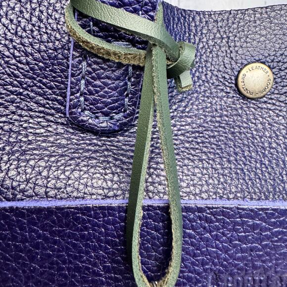 Christmas Stocking Purse Charm Genuine Leather Christmas Bag Charm Holiday Flair - Picture 8 of 8